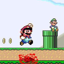 super mario world browser game