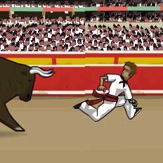 pamplona bull run game friv