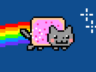 nyan cat fly game