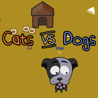 Cat vs Dog Game - Play online at Y8.com