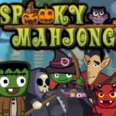 spooky mahjong game