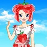 cute fruit doll dress up game