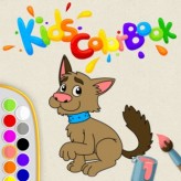 kids color book game