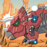 toy war robot triceratops game