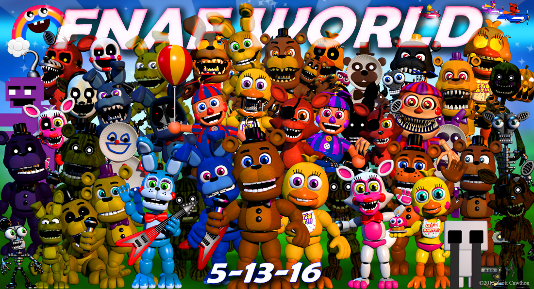 fnaf world free online full game