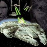 star wars - flight of the falcon game