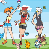 pokemon girl dress up