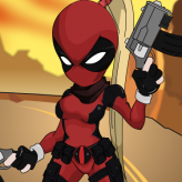 deadpool dressup game