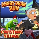 angry gran run christmas village game