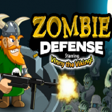 zombie defense - starring vinny the viking game