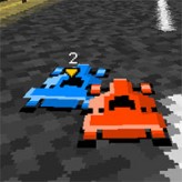 pixel paper kart game