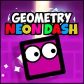 geometry neon dash game