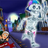 angry gran run: halloween village game