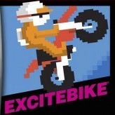 classic nes: excite bike game