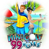mini golf: 99 holes game