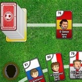 sports heads cards: soccer squad swap game