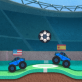 monster truck soccer game