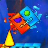 fire and water geometry dash game