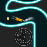 finger driver neon game