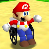 Super Wheelchair Mario