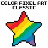 color pixel art classic game
