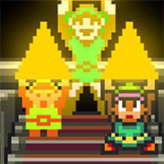 legend of zelda: triforce power game