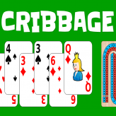 card games io: cribbage game