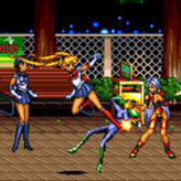 streets of rage 2: sailor moon game