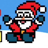 pixel santa game