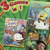 3 in 1: rugrats, spongebob, tak game