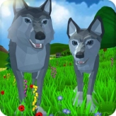 wolf simulator: wild animals 3d game