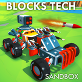 block tech : epic car craft simulator game