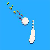 pixel dodge game