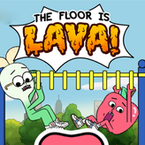 the floor is lava: apple & onion game