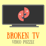 broken tv: video puzzle game