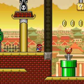 super mario world flash game