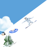 yetisports: snowboard freeride game