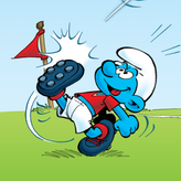 smurfs penalty shoot-out game