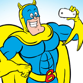 bananaman: food fighter game