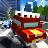 blocky cars in real world game