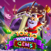 10x10 winter gems game