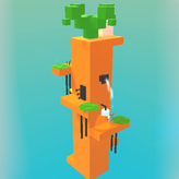 blocky rabbit tower game