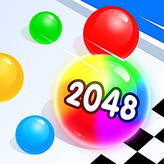 ball merge 2048 game