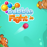 bubble fight io game