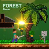noob vs zombies - forest biome game