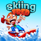 skiing fred game