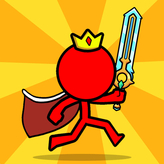 red stickman - fighting stick game