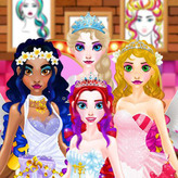 elsa - wedding hairdresser for princesses game