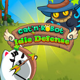 cat n robot - idle defense game