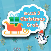match 3 christmas grab game